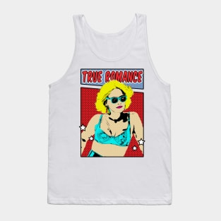 True Romance Pop Art Comic Style Tank Top